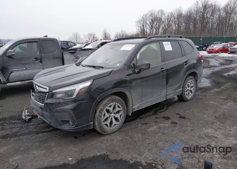 2021 Subaru Forester Premium из США, поврежденный, VIN JF2SKAFCXMH554701